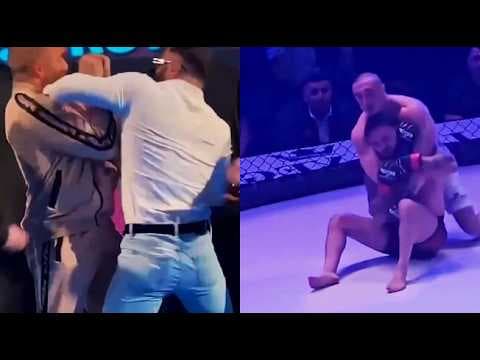 Low IQ Punches Man During FaceOff, Karma. Learn Impulse Control.