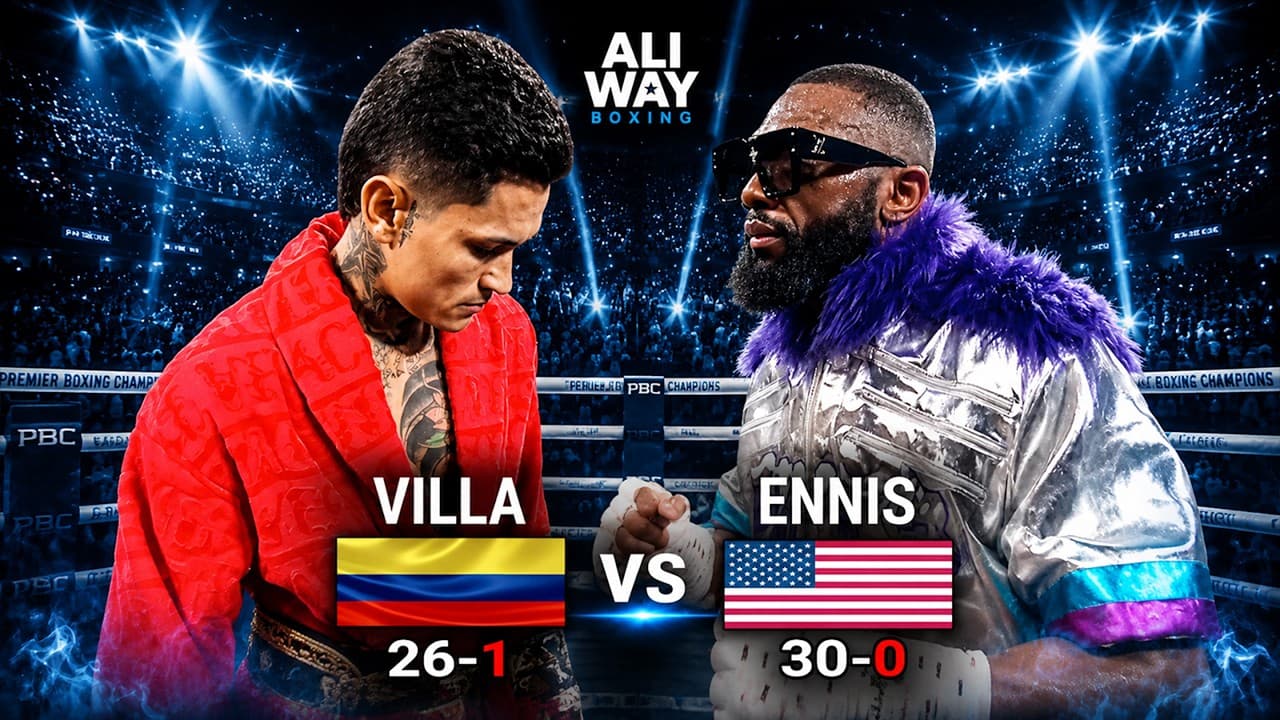 Jaron Boots Ennis (USA) vs Roiman Villa (Colombia) | KNOCKOUT, Boxing Fight Highlights HD