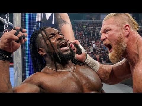 May 21, 2026 | Finally Brock Lesnar comes back and brutally attacks oba femi