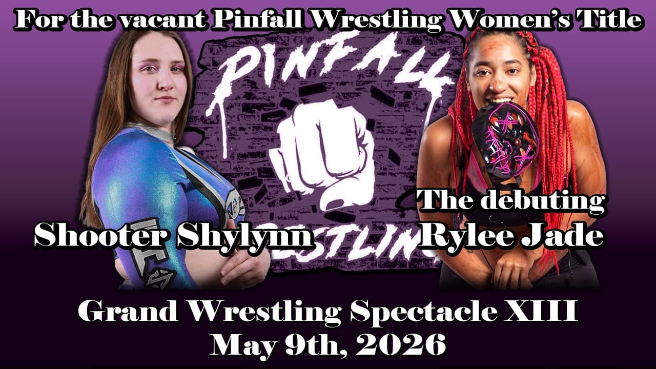 Pinfall Wrestling | Pinfall Wrestling Women's Championship (vac.): Shooter Shylnn vs. Rylee Jade
