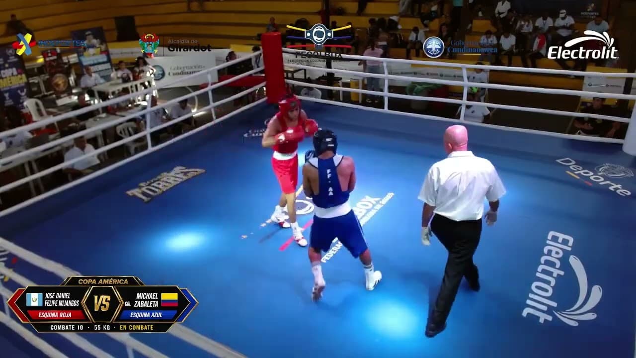 Daniel Mijangos (GUA) vs. Michael Zabaleta (COL) Copa América 2026 (55kg)