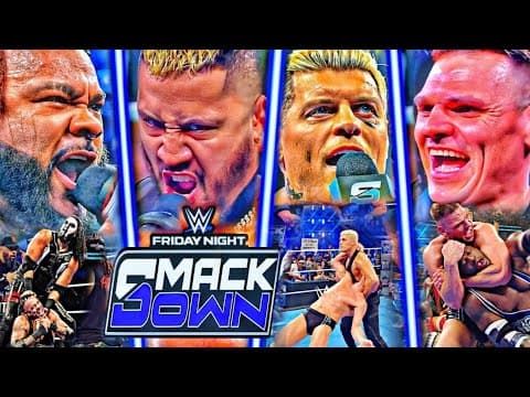 WWE Smackdown 22 May 2026 Full Highlights HD - WWE Friday Night Smack Downs Highlights Full HD