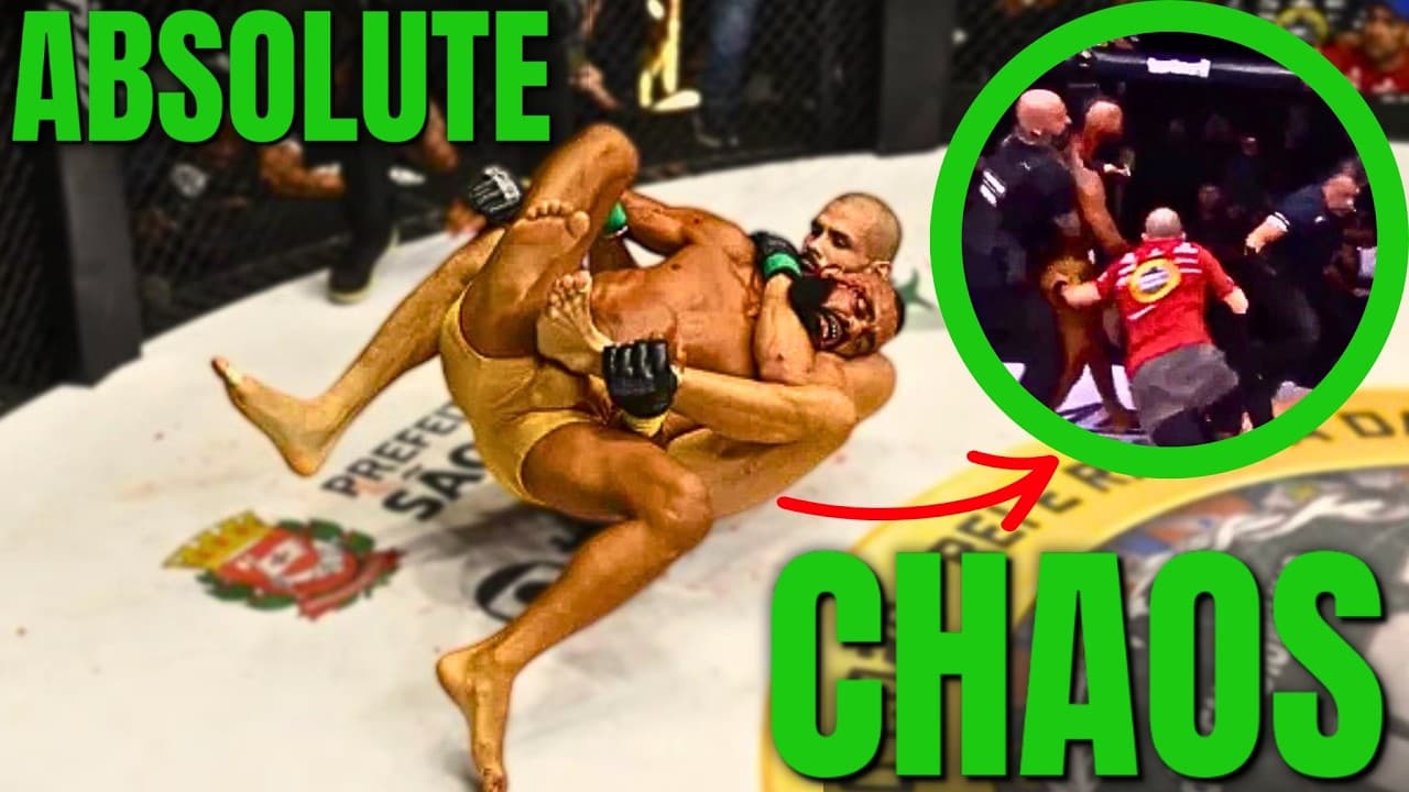 ILLEGAL STRIKES cause CAGE BRAWL in Brazil | Jungle Fight 149 Tournament END in CHAOS | MMA News