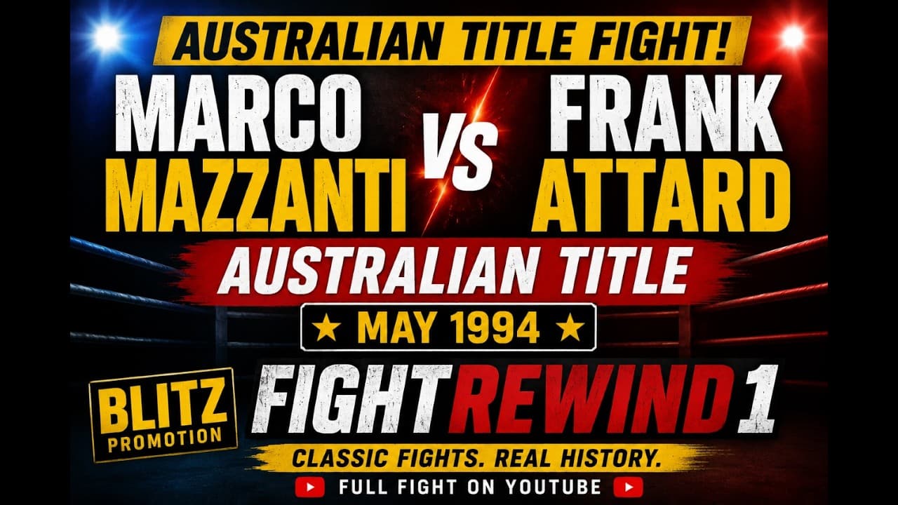 Marco Mazzanti vs Frank Attard
