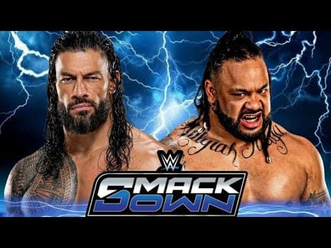Roman Reigns(C) Vs Jacob Fatu WWE SmackDown May 21 2026 WWE2K26 Simulation - FULL MATCH