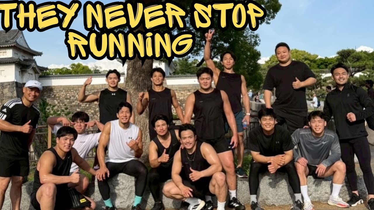 Japanese National Judo Team Crazy Running Workout 🔥💨