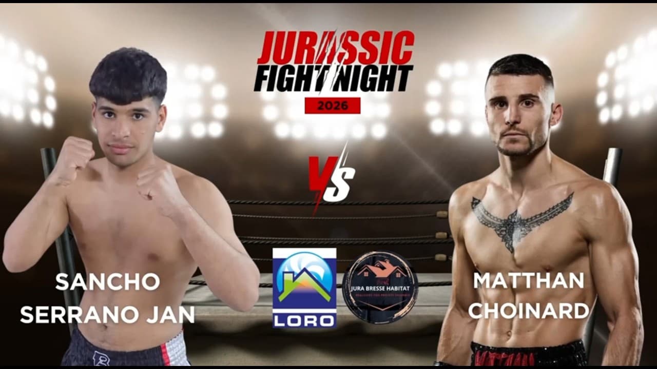 Matthan CHOINARD vs Sancho SERRANO JAN By @vxstv #ko #jurassic #fight
