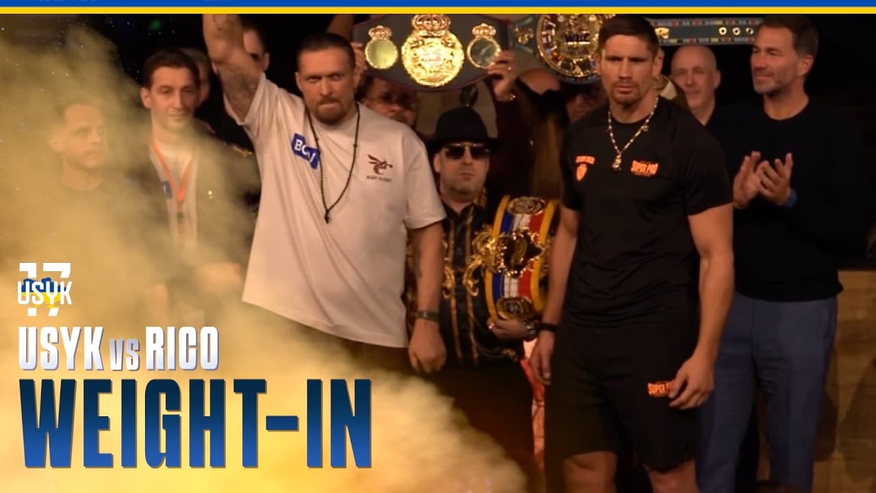 USYK vs RICO | FINAL FACE OFF | WEIGHT-IN