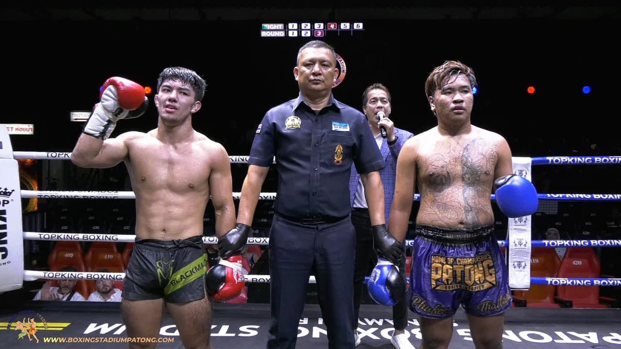 ELIAS (PHUKET FIGHT CLUB) VS CHALONGSUEK (CRAZY F MUAYTHAI)