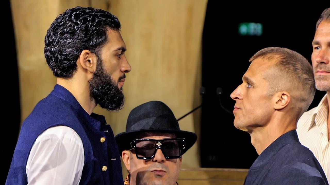 FACE OFF: Hamzah Sheeraz vs. Alem Begic • HEAD TO HEAD in Egypt | DAZN Boxing