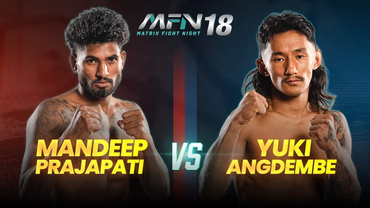 Nepal Shocks India 😱Yuki Angdembe Submits Mandeep Prajapati | MFN 18 Full Fight I Japanese Neck Tie