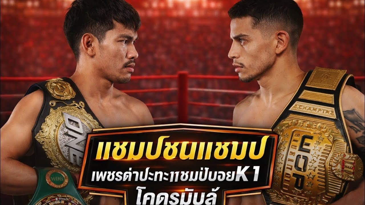 แชมป์ชนแชมป์ เพชรดำปะทะแชมป์มวยK1 โคตรมันส์ เพชรดํา เพชรยินดีอะคาเดมี่ vs Tomas Aguirre