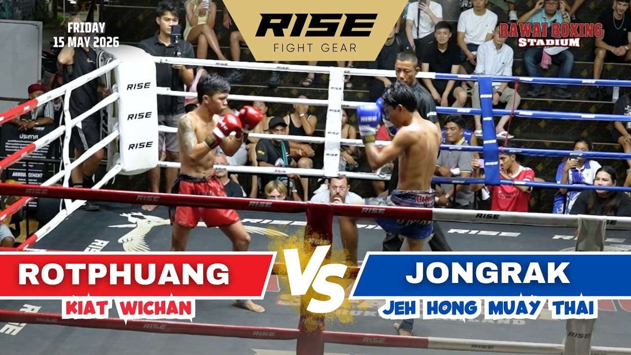 🇹🇭 Thailand vs Thailand 🇹🇭 | ROTPHUANG (Kiat Wichan) vs JONGRAK (Jeh Hong Muay Thai)