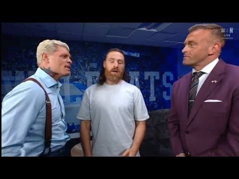 Sami Zayn confronts Cody Rhodes _ WWE Smackdown 22 May 2026