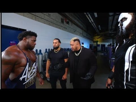 Solo Sikoa & Royce keys backstage segment _WWE Smackdown 22 May 2026