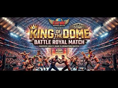 King of the Dome: The Most Savage Battle Royal Ever Global Independent Wrestling Fight in the Dome