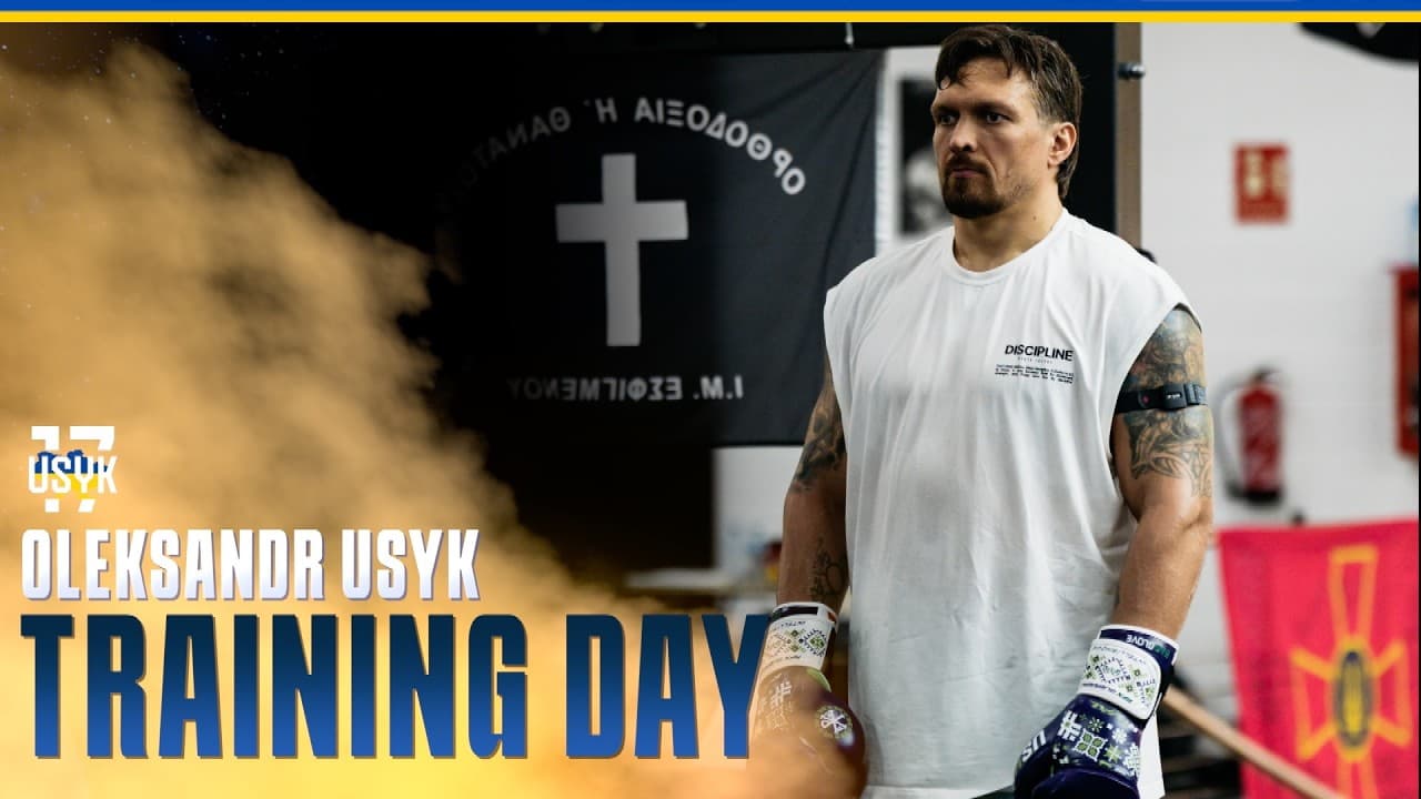 Training sessions for Usyk vs Rico | May 23th