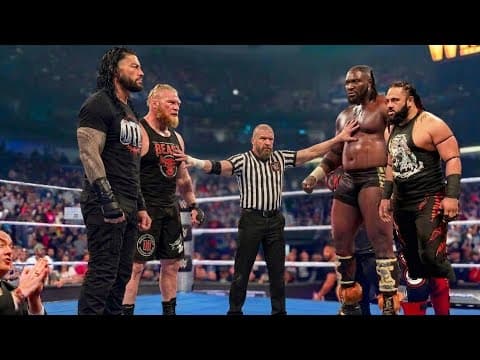 May 24, 2026 | Finally Roman Reigns attacks jacob Fatu & Brock Lesnar vs Oba femi '