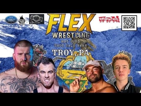 Flex Wrestling: Oxx Adams & Sean Carr vs Chael Connors & AC Jay