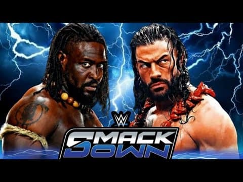 Roman Reigns(C) Vs Oba Femi WWE SmackDown May 24 2026 WWE2K26 Simulation - FULL MATCH