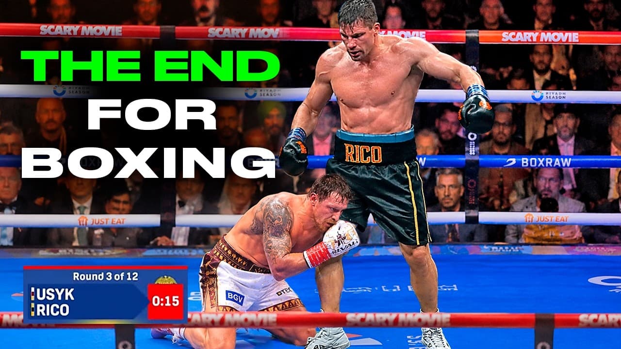 The Biggest FRAUD CHECKED in Boxing History! Rico Verhoeven vs Oleksandr Usyk – Full Fight Breakdown