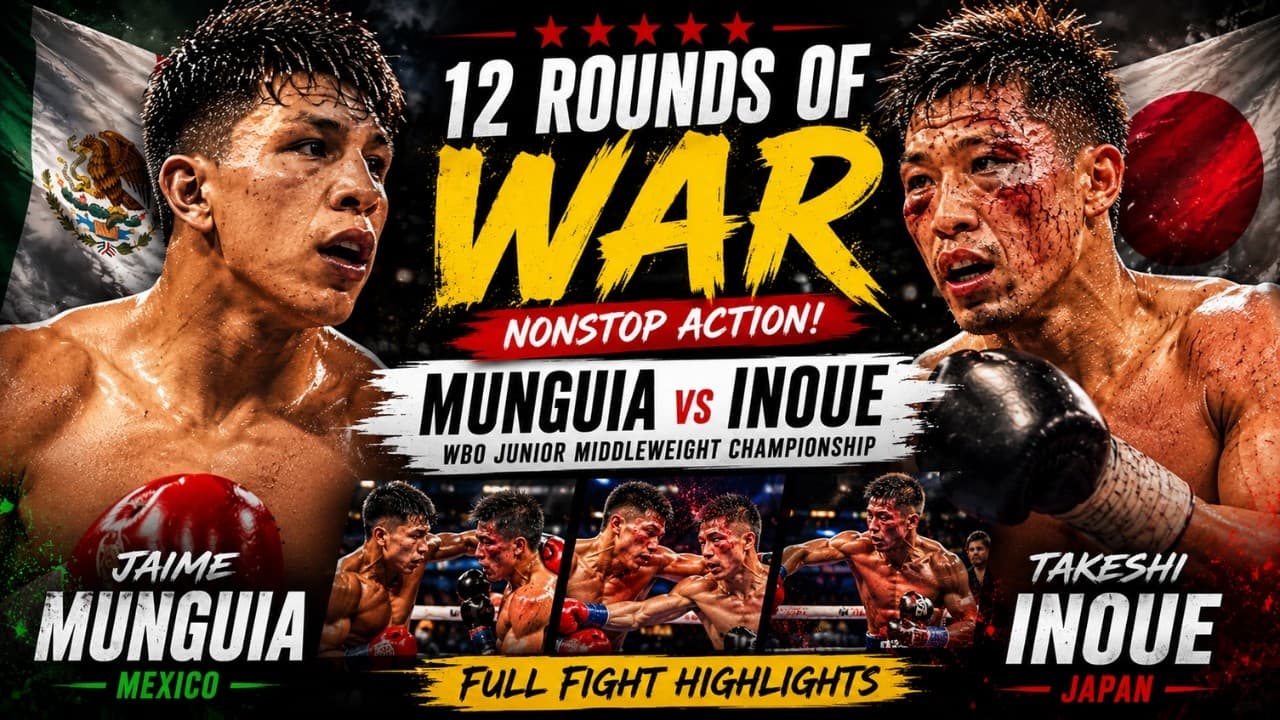 Jaime Munguia vs Takeshi Inoue Was an Absolute WAR | The Night Nobody Could Break Inoue