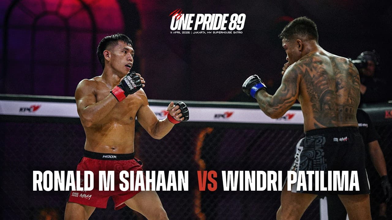 FULL FIGHT: Ronald Mastrana Siahaan vs Windri Patilima | Title Fight Lightweight One Pride MMA 89‼️ 2026-05-24 23:19