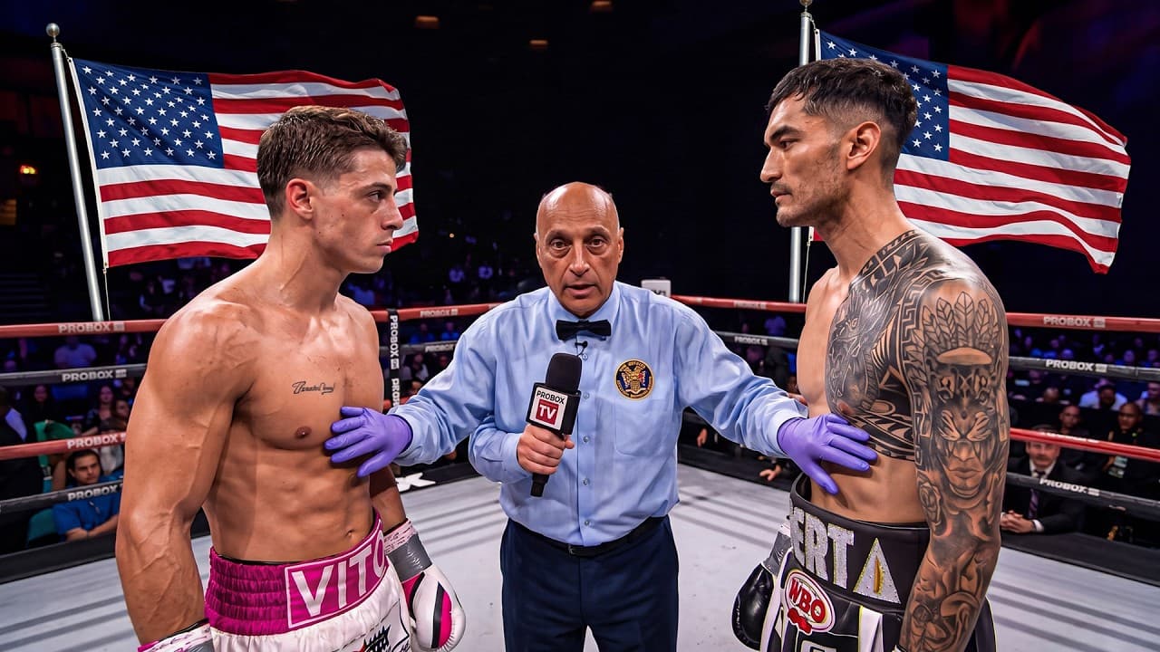 Vito Mielnicki Jr. (USA) vs Omar Huerta (MEX) | Boxing Fight Highlight