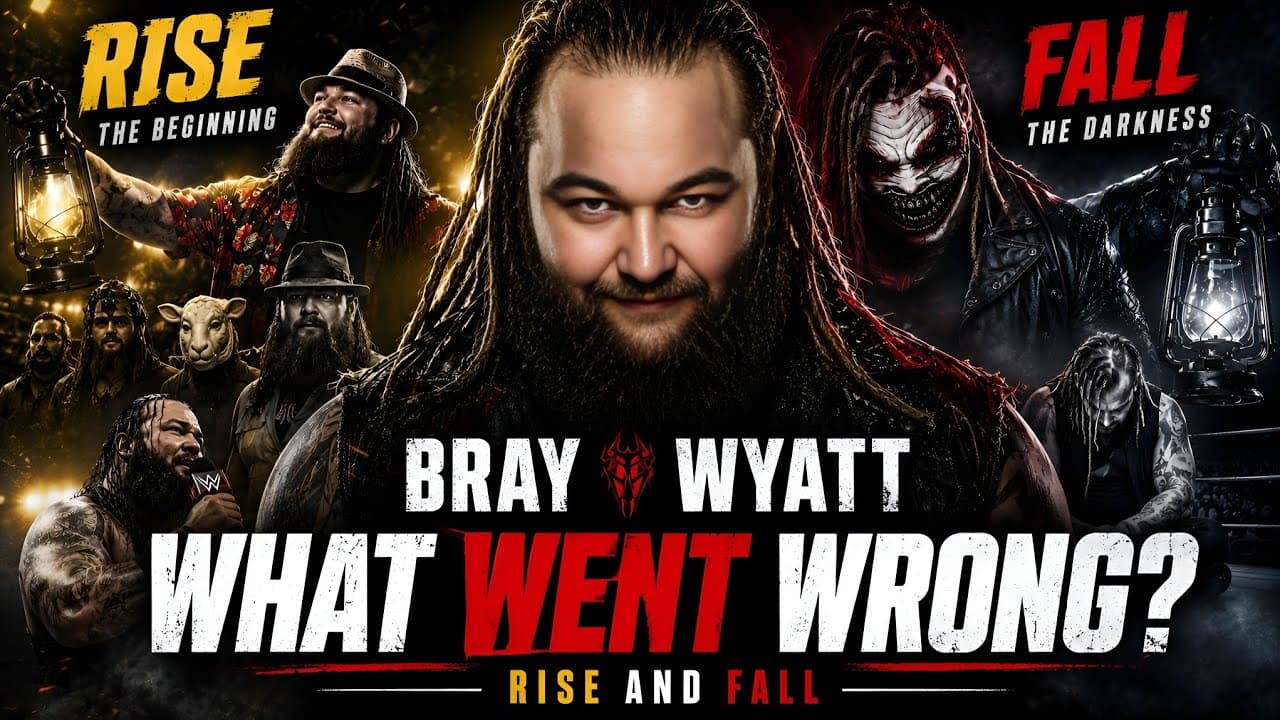 The Rise and Fall of Bray Wyatt: What Went Wrong? 😱😱