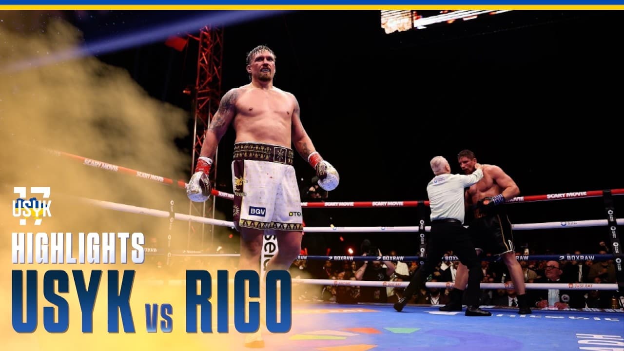 Oleksandr Usyk vs. Rico Verhoeven | FULL HIGHLIGHTS OF FIGHT