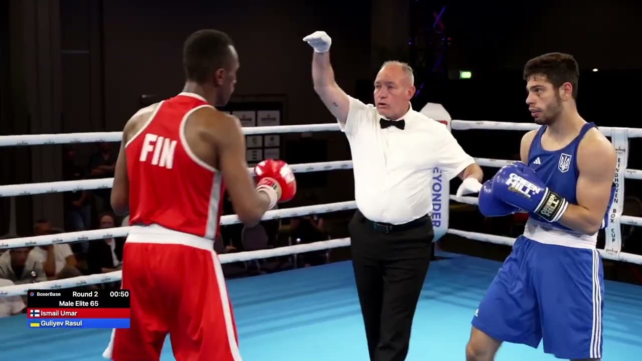 Ismail Umar (FIN) vs. Rasul Guliyev (UKR) Eindhoven Box Cup 2026 (65kg)