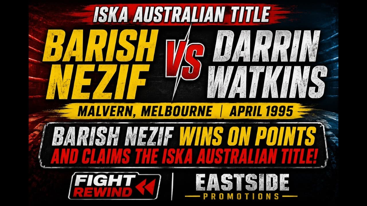 Barish Nezif Vs Darrin Watkins