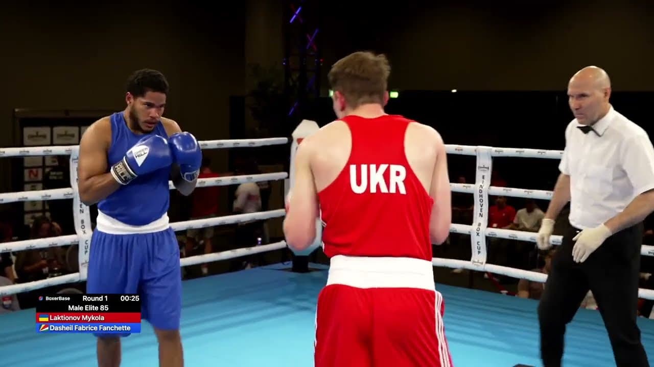 Mykola Laktionov (UKR) vs. Dasheil Fanchette (SEY) Eindhoven Box Cup 2026 QF's (85kg)