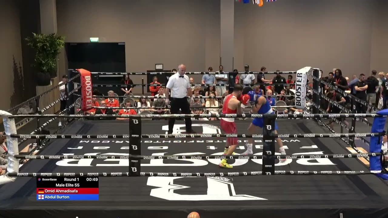 Abdul Burton (ENG) vs. Omid Ahmadisafa (GER) Eindhoven Box Cup 2026 QF's (55kg)