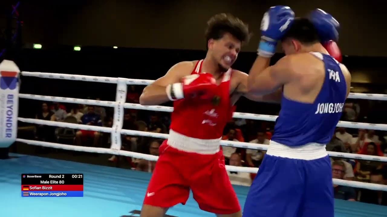 Sofian Bizzit (GER) vs. Weerapon Jongjoho (THA) Eindhoven Box Cup 2026 QF's (80kg)