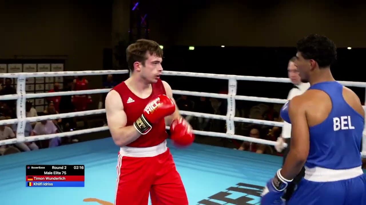Idriss Khlifi (BEL) vs. Timon Wunderlich (GER) Eindhoven Box Cup 2026 QF's (75kg)