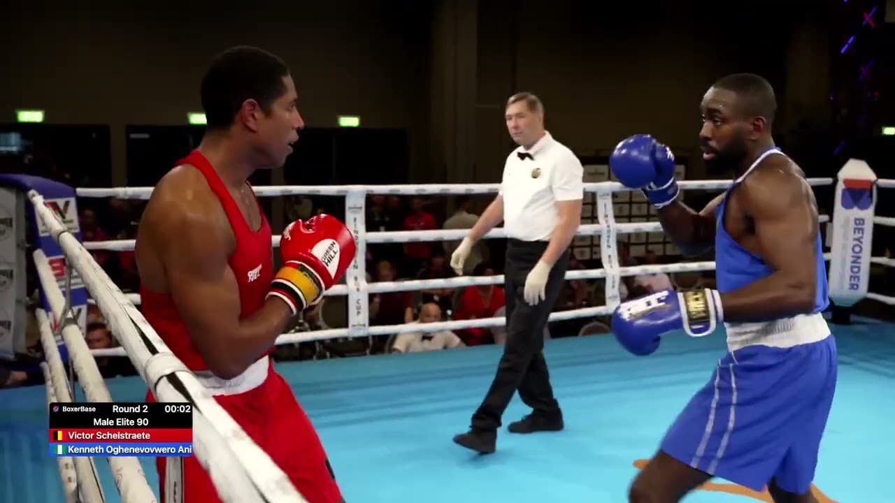 Victor Schelstraete (BEL) vs. Kenneth Anigboro (NGR) Eindhoven Box Cup 2026 QF's (90kg)
