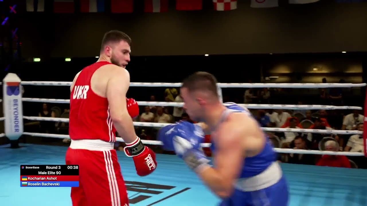 Ashot Kocharian (UKR) vs. Roselin Bachevski (BUL) Eindhoven Box Cup 2026 QF's (90kg)