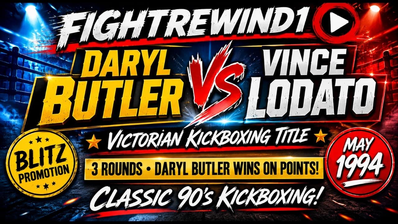 Daryl Butler Vs Vince Lodato