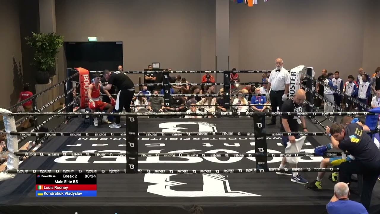 Louis Rooney (IRL) vs. Vladyslav Kondratiuk (UKR) Eindhoven Box Cup 2026 QF's (55kg)