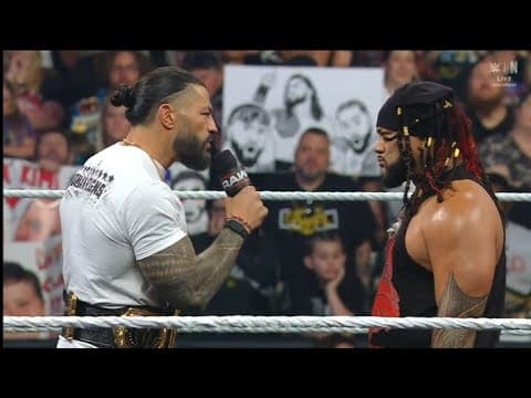 Roman Reigns & Jacob Fatu segment _ WWE RAW 25 MAY 2026