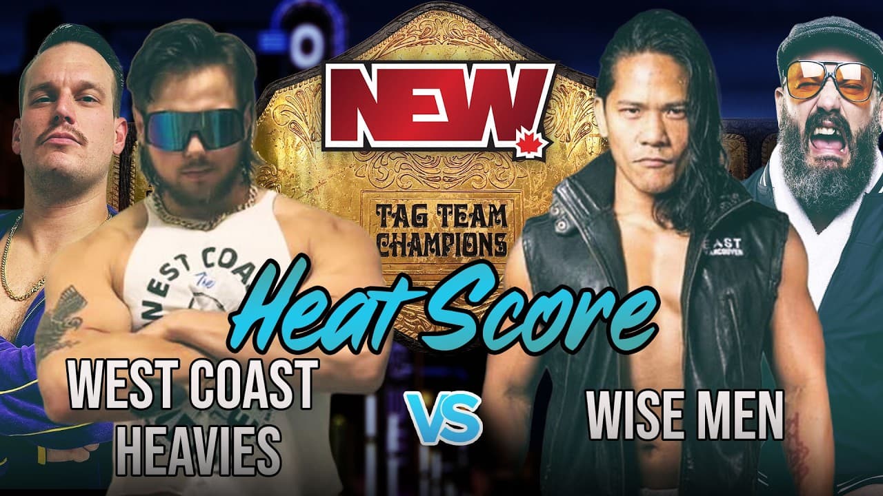 NEW Heat Score: Tag Team Championship - West Coast Heavies vs Wise Men