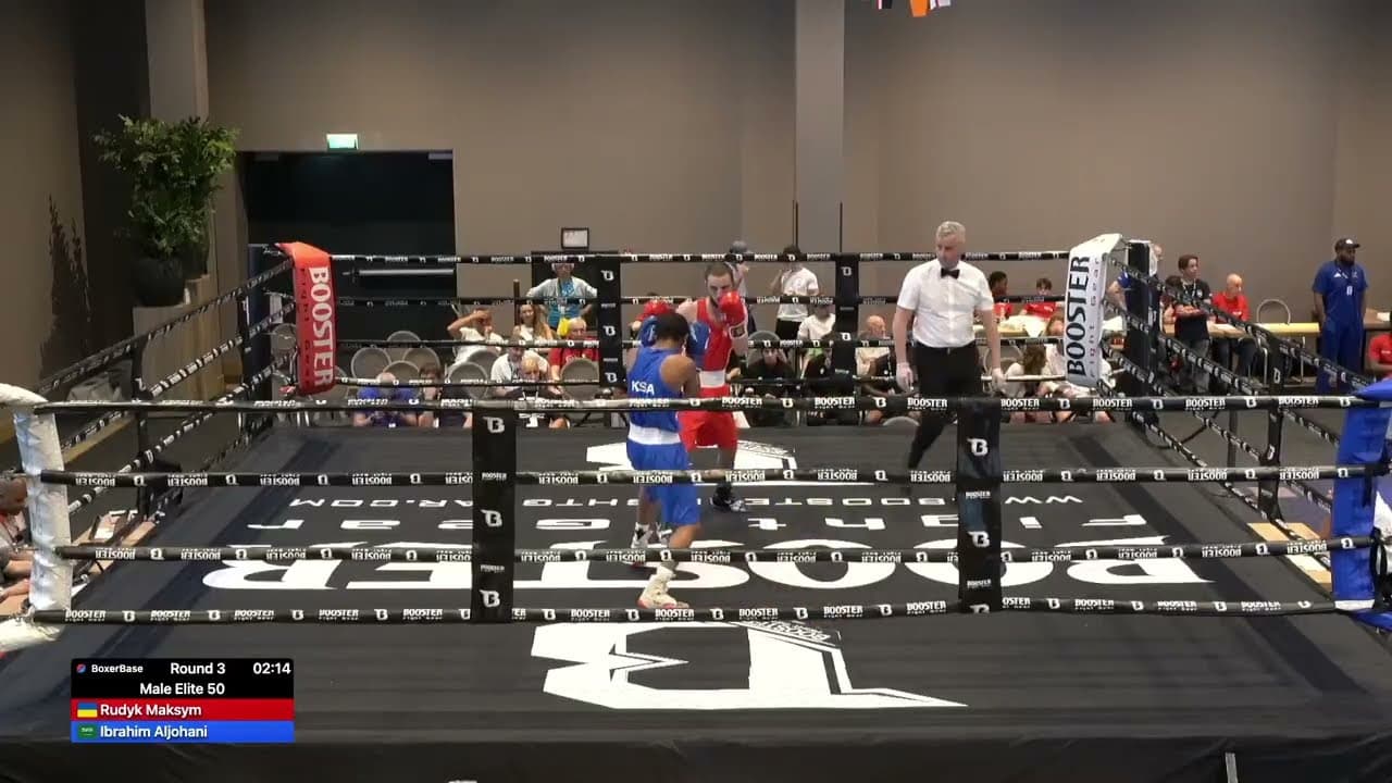 Maksym Rudyk (UKR) vs. Ibrahim Al-Johani (KSA) Eindhoven Box Cup 2026 QF's (50kg)