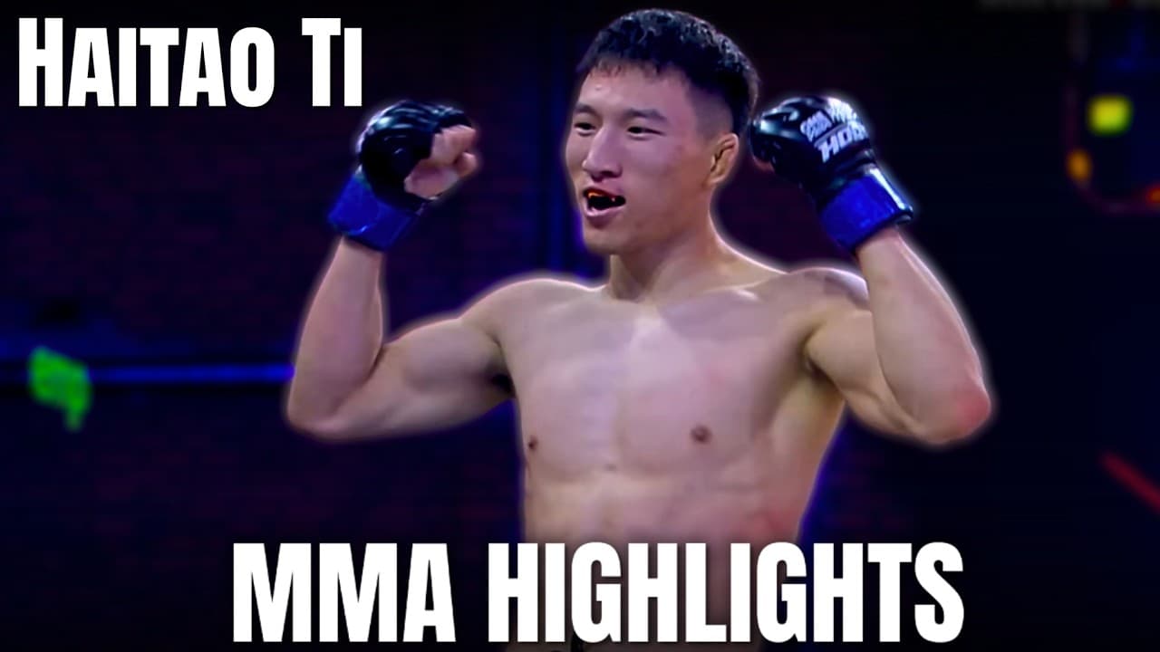 Haitao Ti MMA HIGHLIGHTS 2026 Professional 18-6 Fighter UFC Prospect | WLF JCK BRAVE CF One Pride🇨🇳