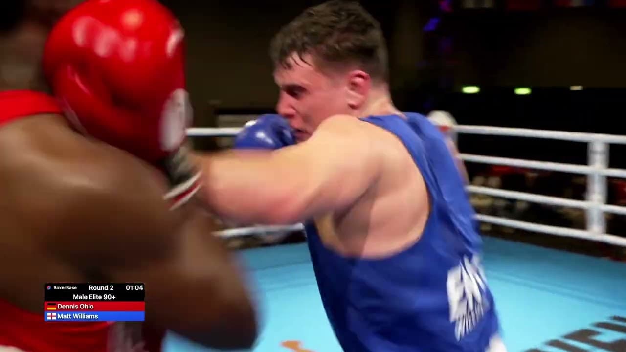Matt Williams (ENG) vs. Dennis Ohio (GER) Eindhoven Box Cup 2026 QF's )(90+kg)