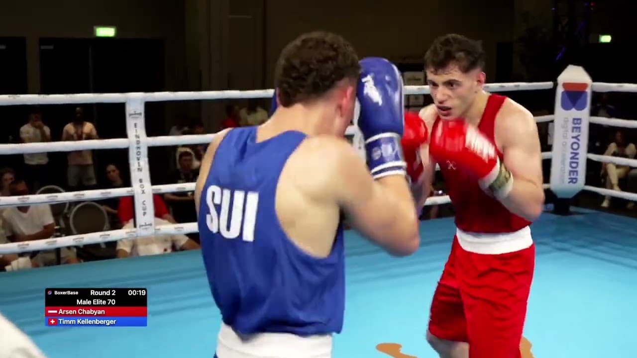 Arsen Chabyan (AUT) vs. Timm Kellenberger (SUI) Eindhoven Box Cup 2026 QF's (70kg)