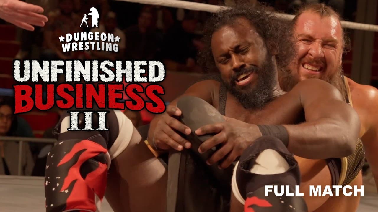 FULL MATCH: Harlon Abbott v.  Mo Jabari Unfinished Business III | Dungeon Wrestling