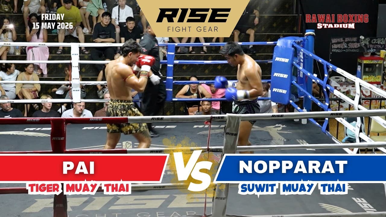 🇬🇷 Greece vs Thailand 🇹🇭 | PAI (Tiger Muay Thai) vs NOPPARAT (Suwit Muay Thai)