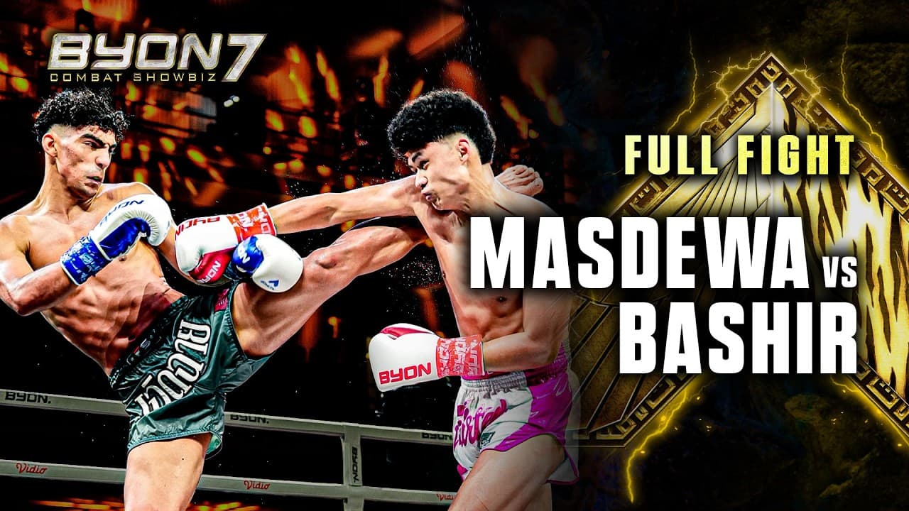 MASDEWA VS BASHIR MAZREAVI (BYON COMBAT SHOWBIZ VOL.7)  FREE FIGHT