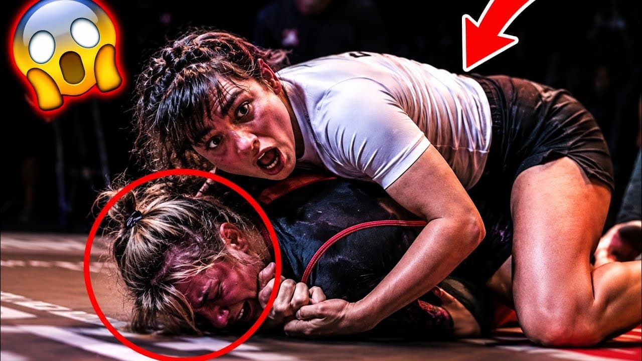 Girl vs girl wrestling match Shok  | USA Fight Gets INTENSE — Shocking Ending 😱
